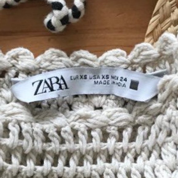 3 for $20 ZARA Crochet Top XS - Picture 3 of 4
